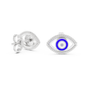 Protective Gaze Rose Gold Earrings