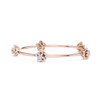 Floral Diamond Cluster Bangle
