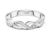 Twisted Elegance Diamond Ring