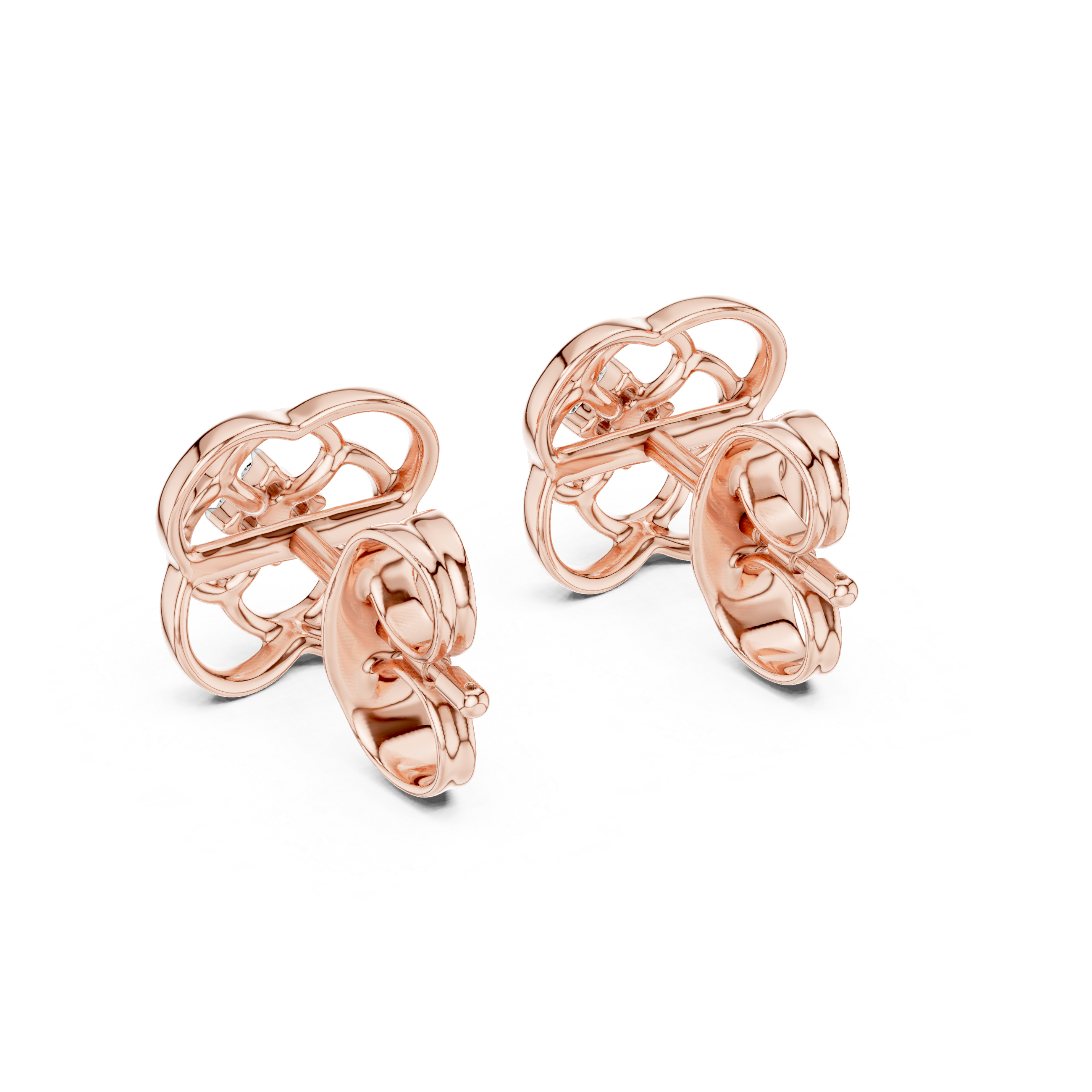 Rose Radiance Diamond Studs