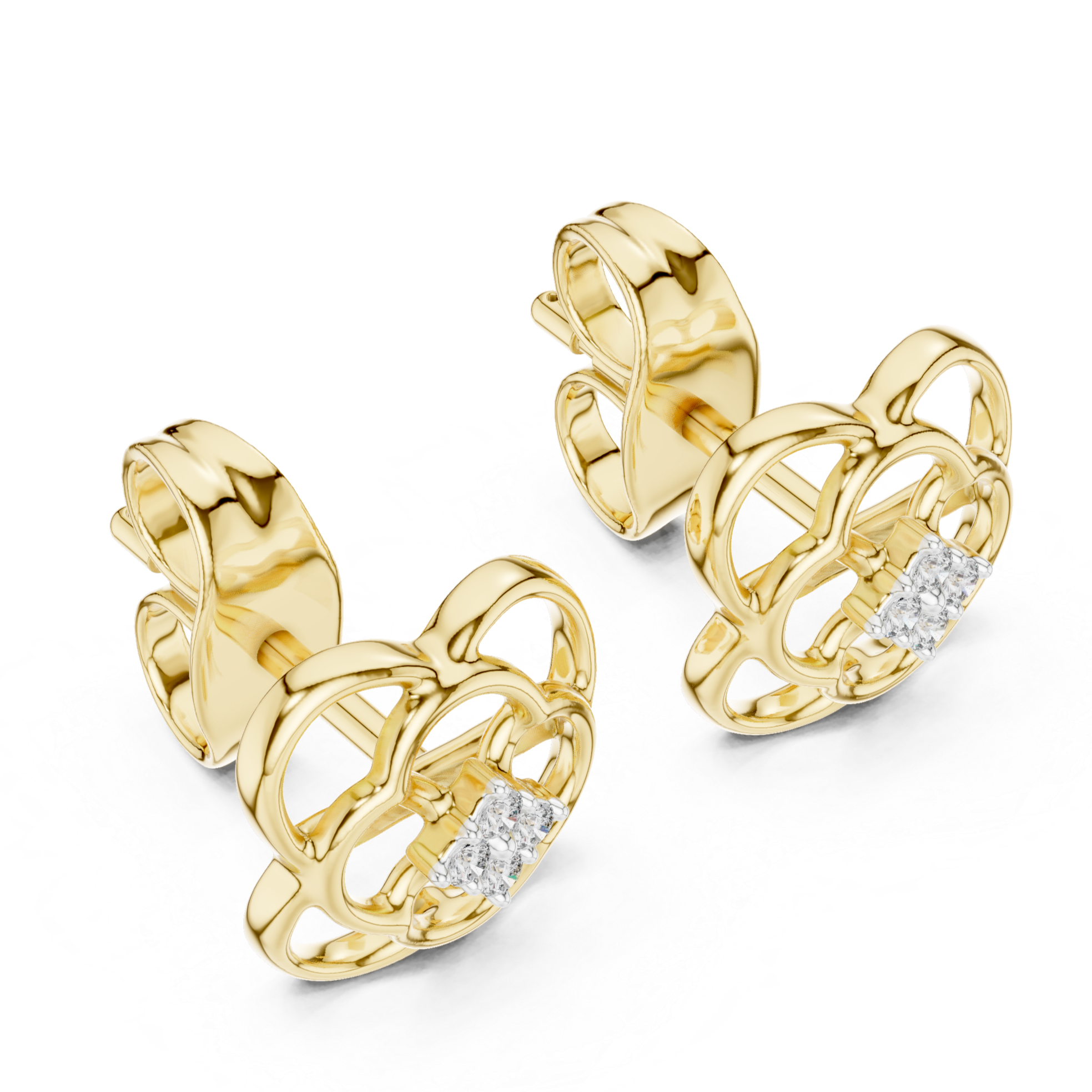 Rose Radiance Diamond Studs