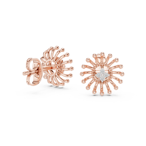 Sunburst Radiance Diamond Studs