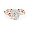 Halo Diamond Engagement Ring