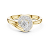 Halo Diamond Engagement Ring