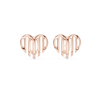 Golden Heartbeat Studs
