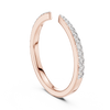 Diamond-Accented Open Band Ring