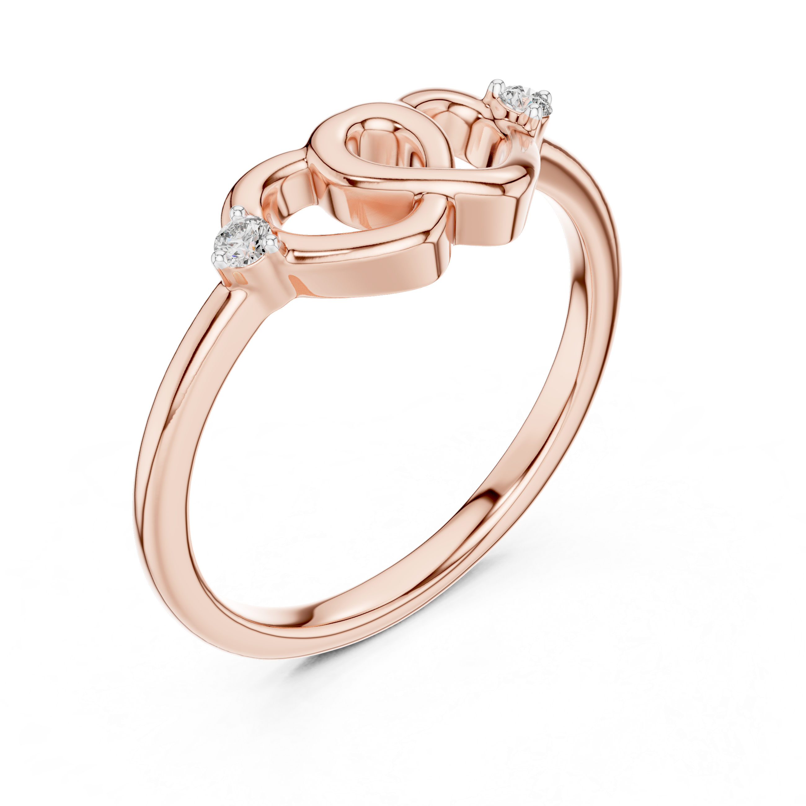 Halo Solitaire Ring