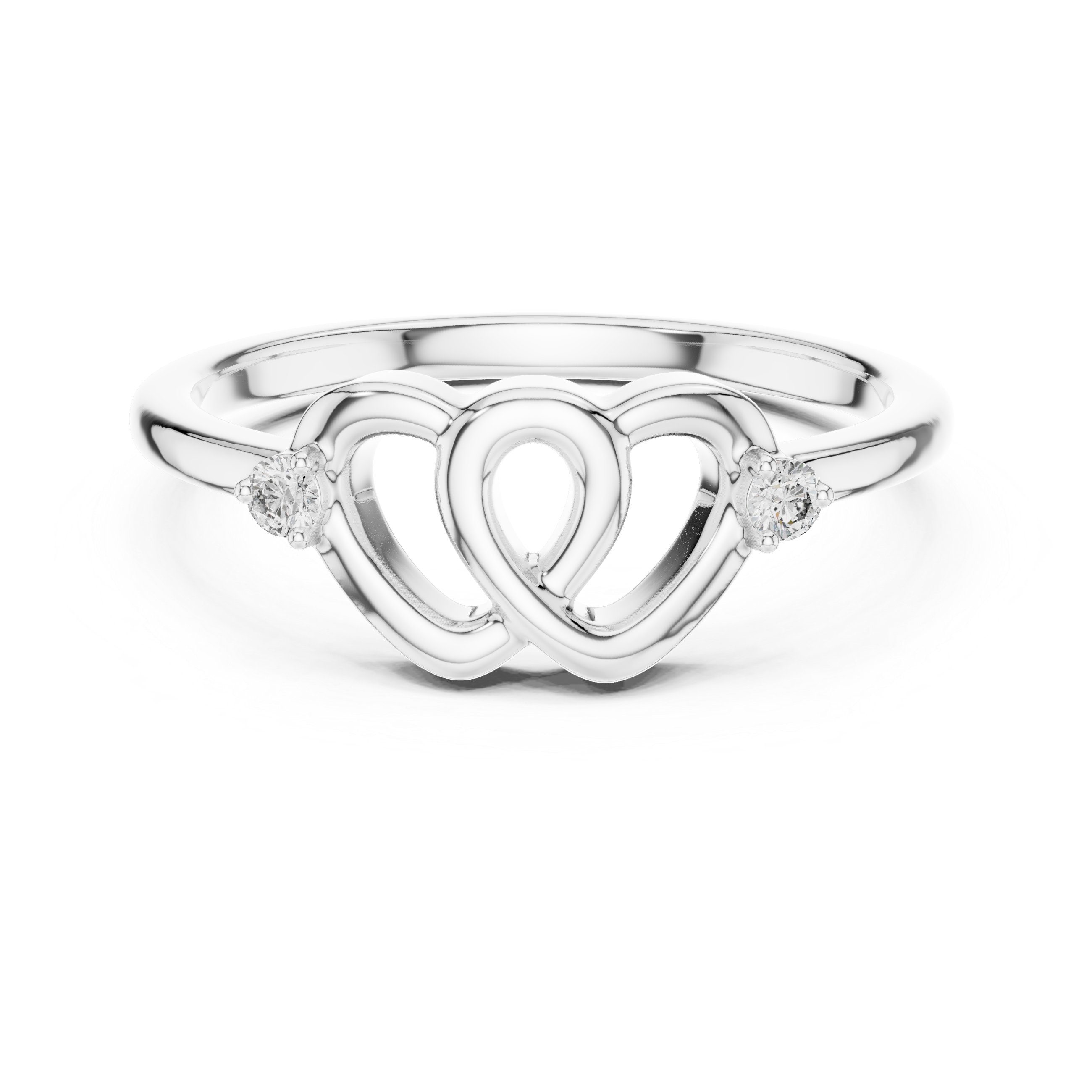 Halo Solitaire Ring