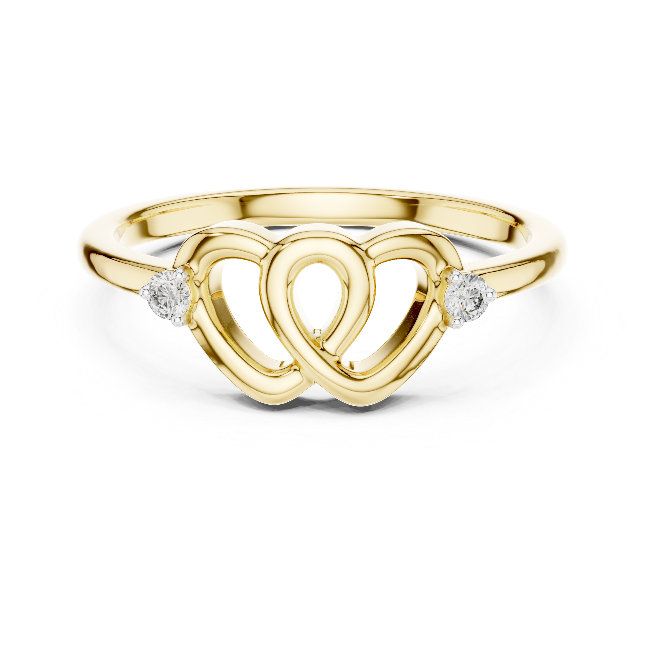 Halo Solitaire Ring
