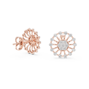 Sparkling Diamond Radiance Studs
