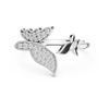 Bow Knot Diamond Accent Ring