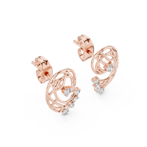 Celestial Orbit Diamond Earrings