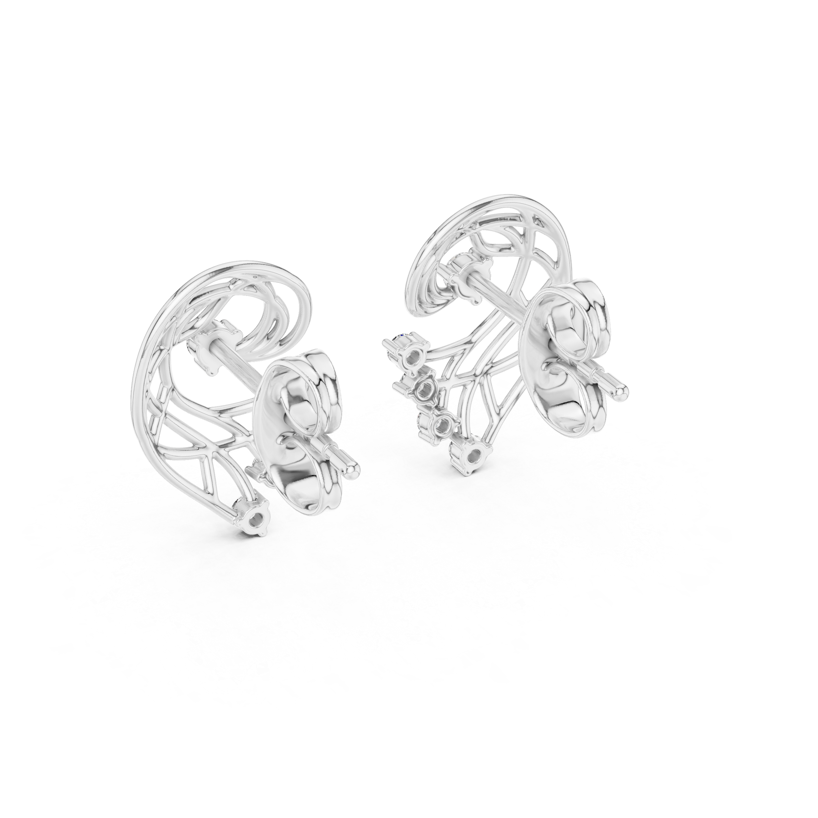 Celestial Orbit Diamond Earrings