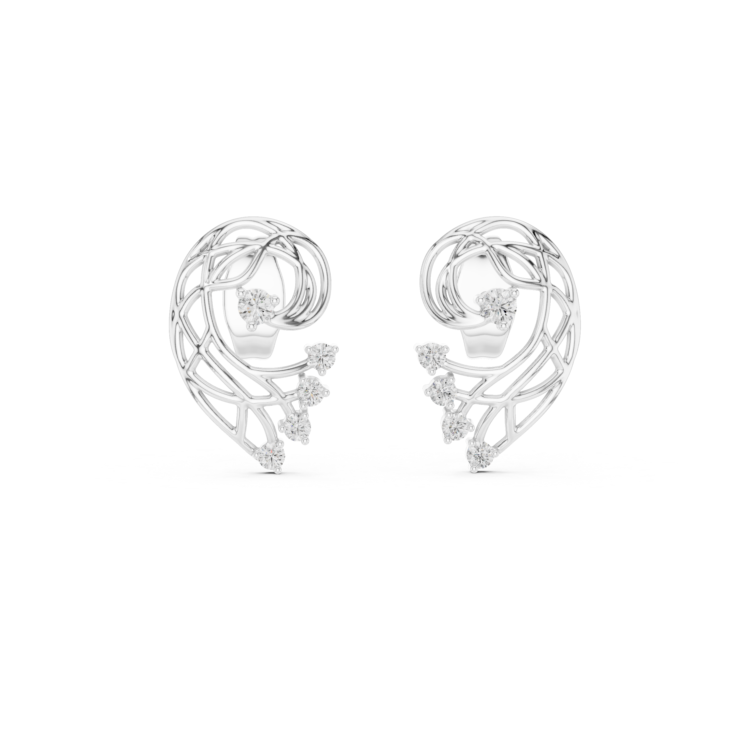 Celestial Orbit Diamond Earrings