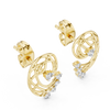Celestial Orbit Diamond Earrings