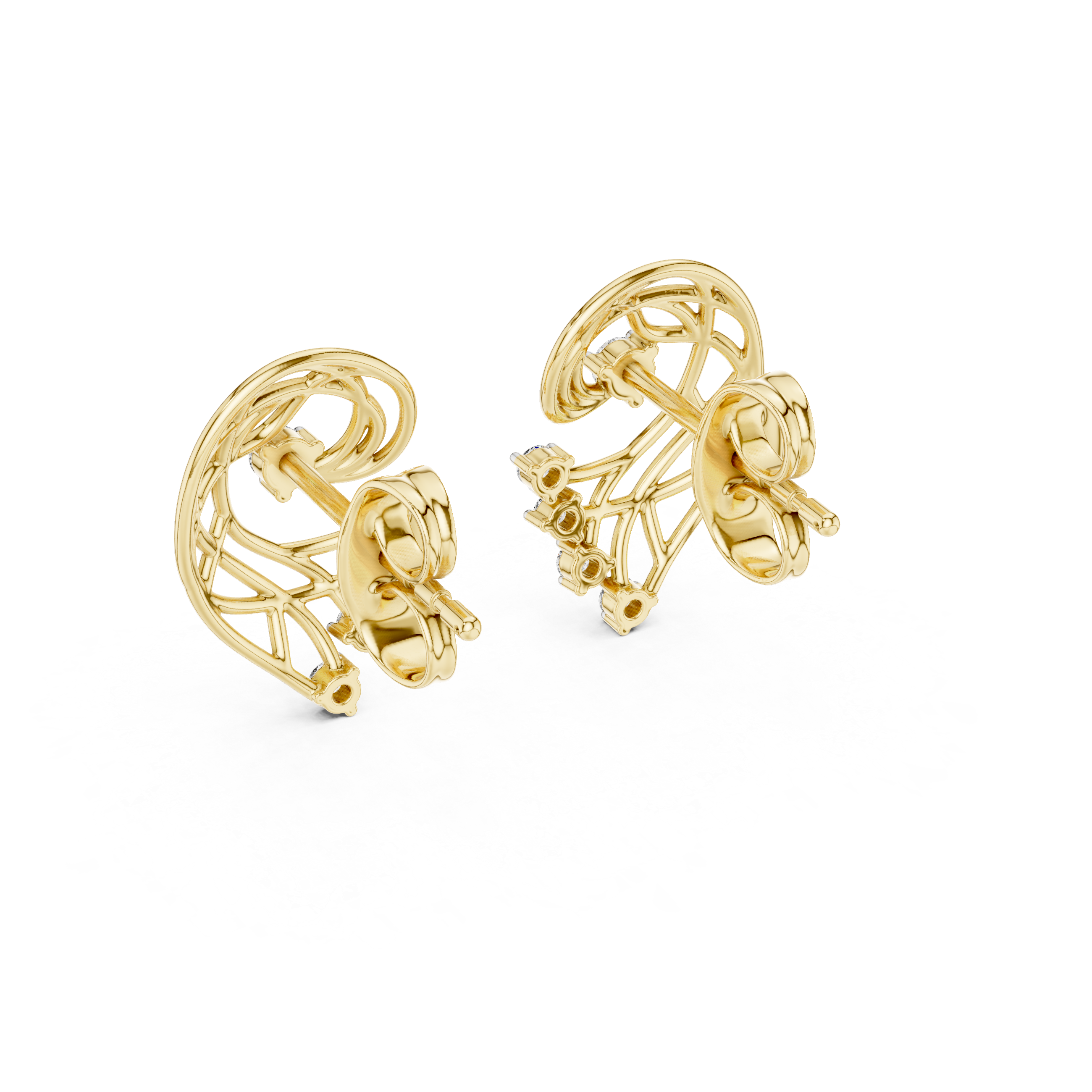 Celestial Orbit Diamond Earrings