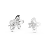 Blossom Spark Diamond Stud Earrings