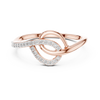 Double Band Diamond Ring