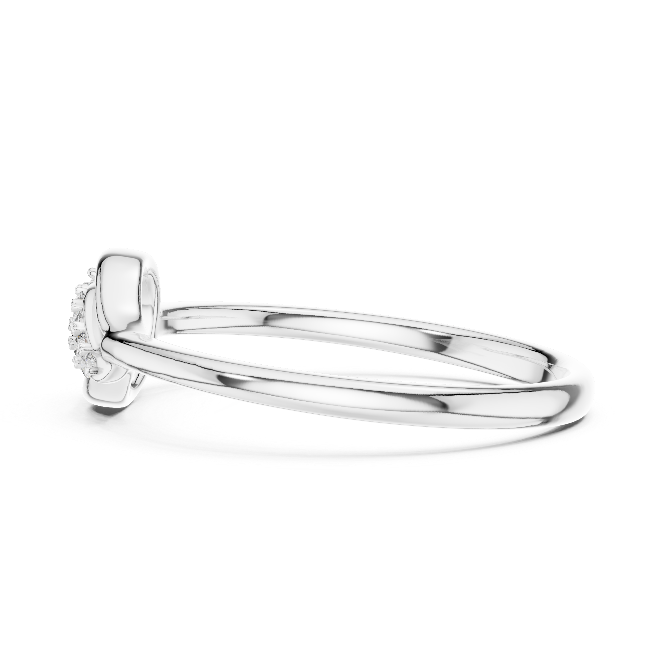 Minimalist Diamond Accent Ring
