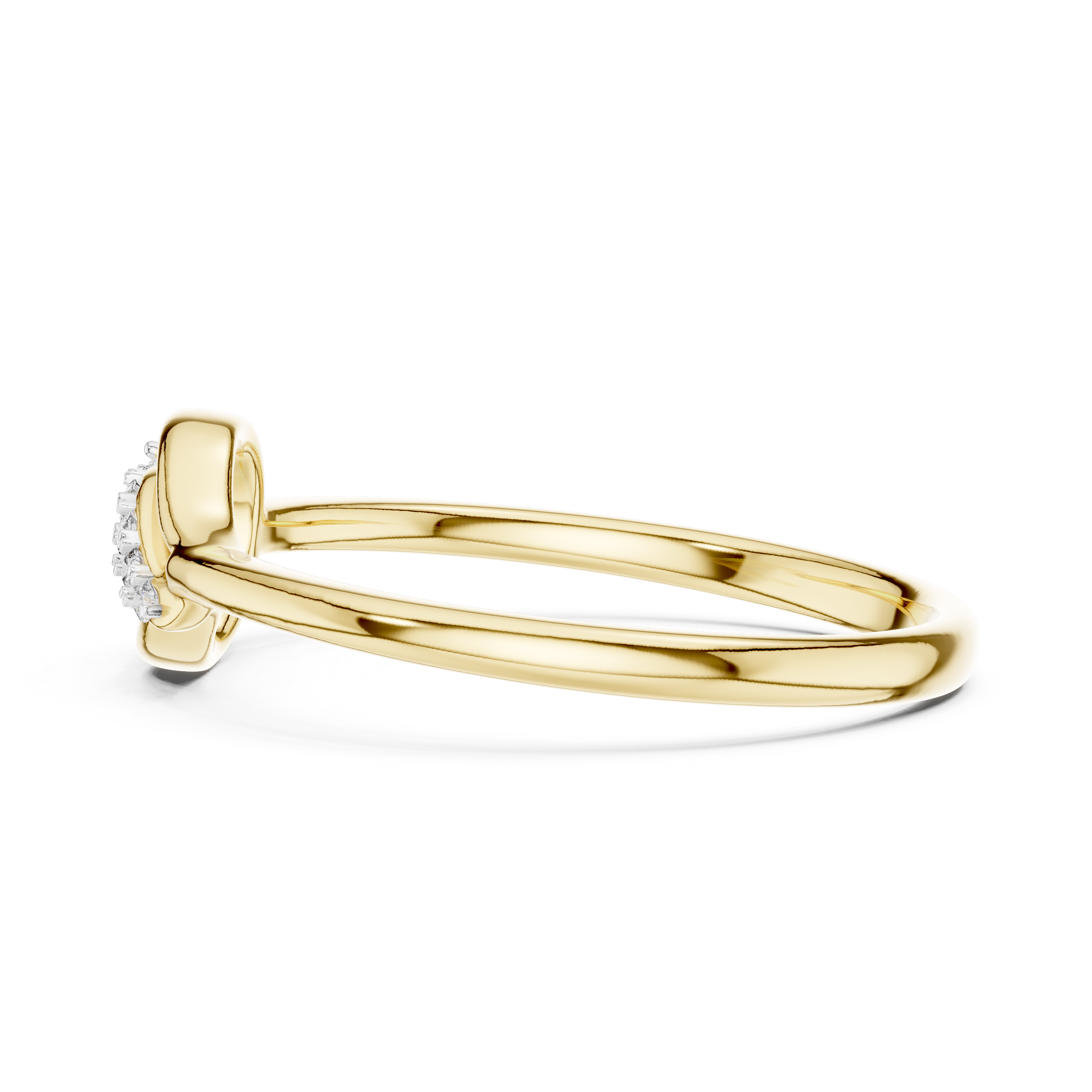 Minimalist Diamond Accent Ring