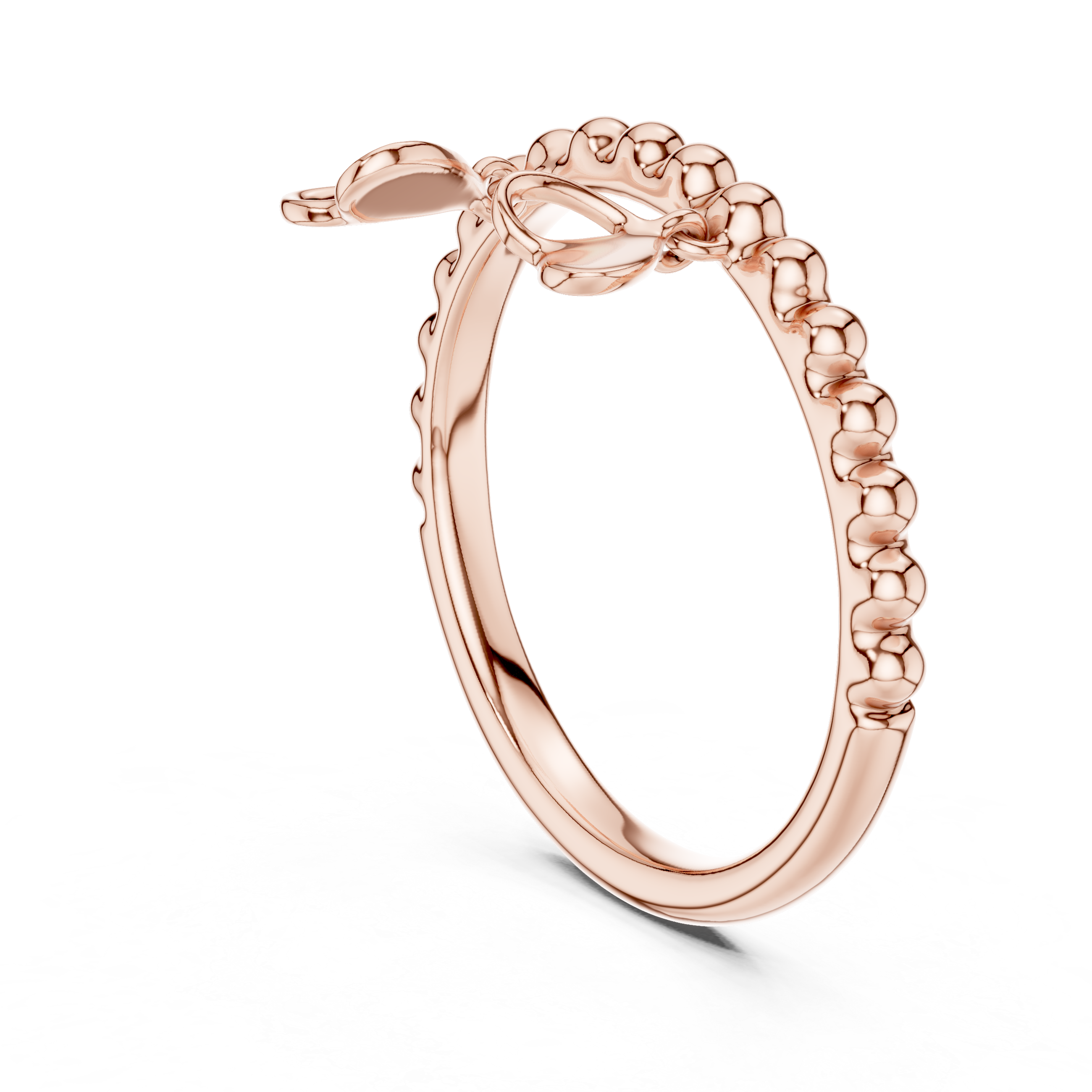 Beaded Adjustable Ring