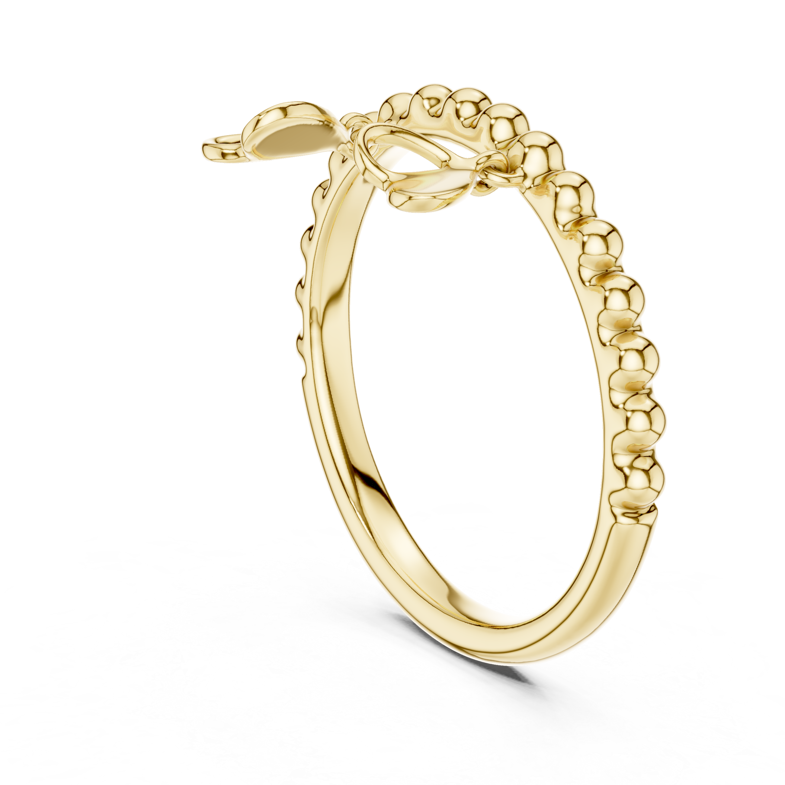 Beaded Adjustable Ring