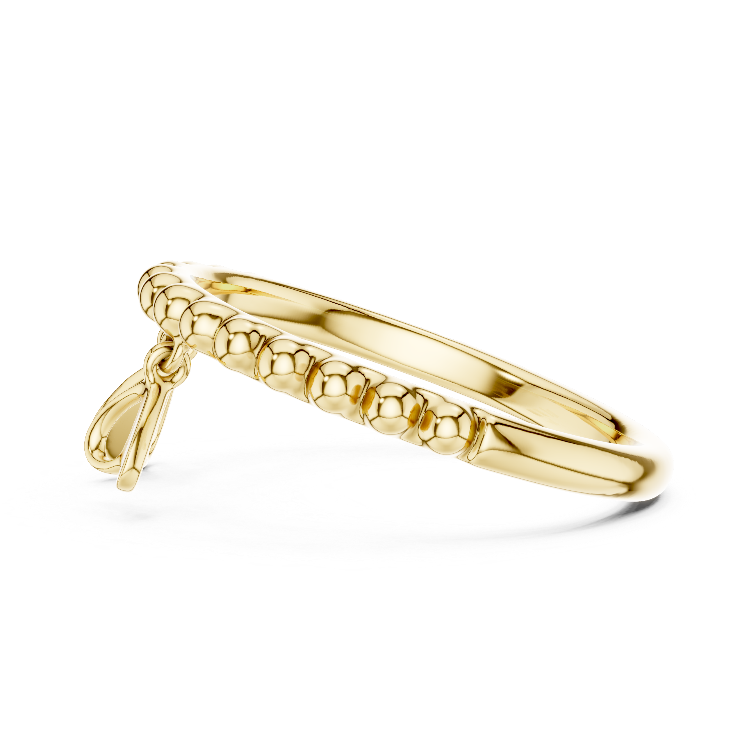 Beaded Adjustable Ring