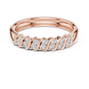 Sculpted Diamond Accent Ring