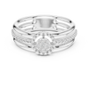 Split Shank Diamond  Ring