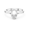 Elegant Rose Gold Diamond Halo Ring