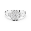 Classic  Double Halo Diamond Ring