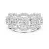 Cluster Diamond Statement Ring
