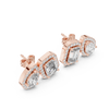 Twin Radiance Emerald & Pear Studs