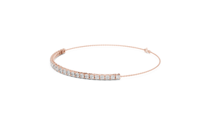 Celeste Line Diamond Chain Bracelet