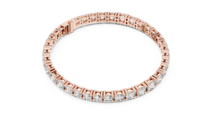 Classic Radiant Round Diamond Tennis Bracelet