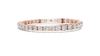 Classic Radiant Round Diamond Tennis Bracelet