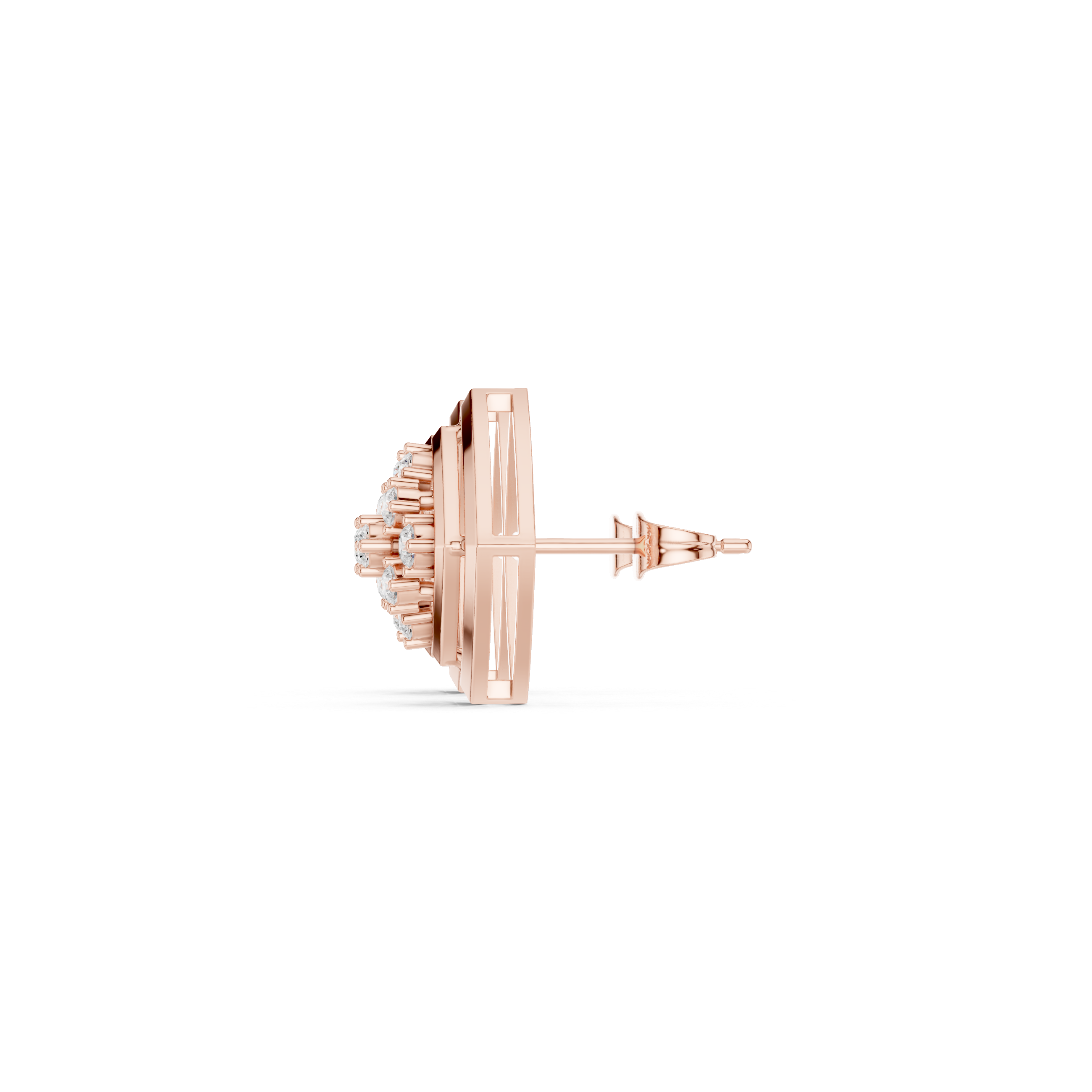 Starlit Prism Diamond Studs