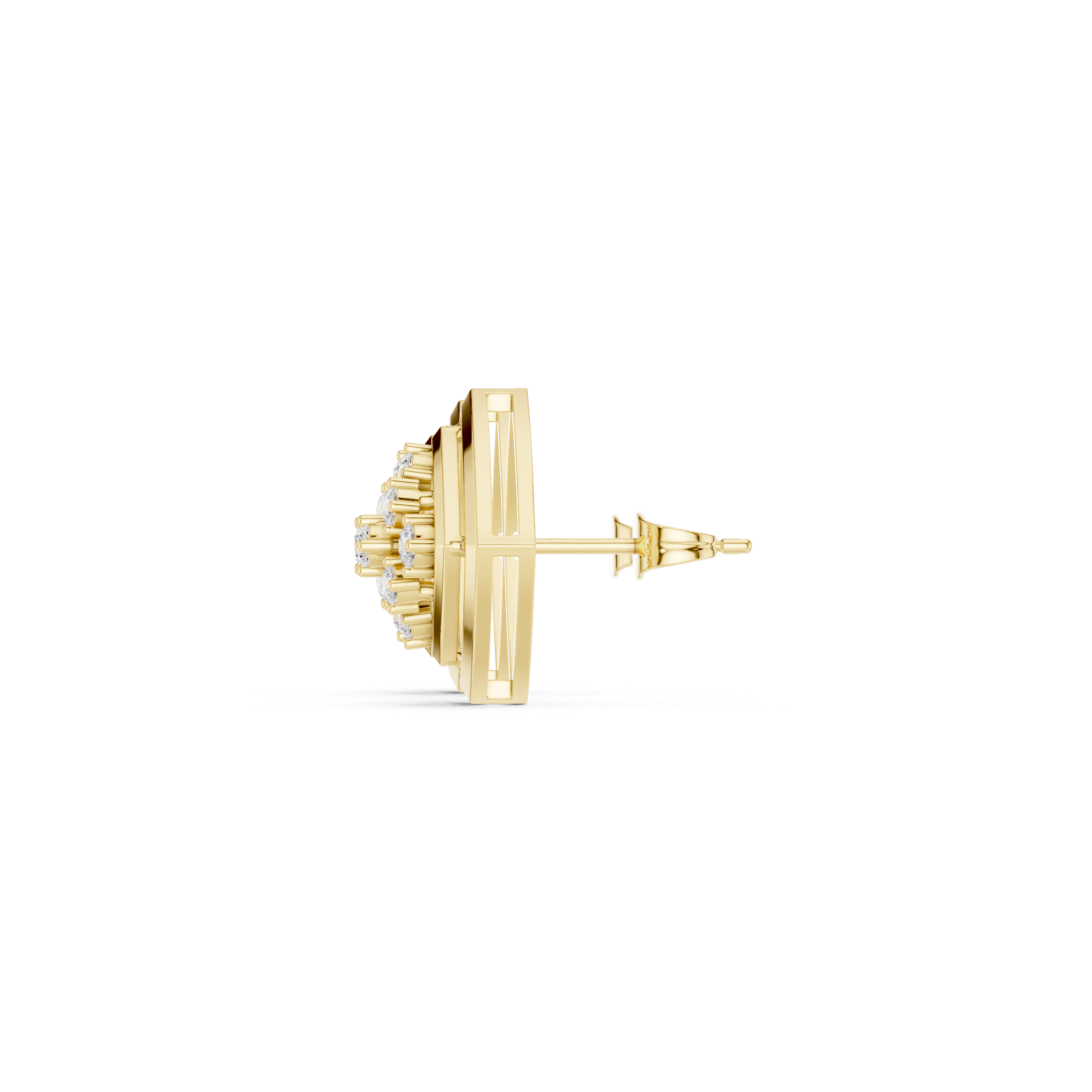 Starlit Prism Diamond Studs
