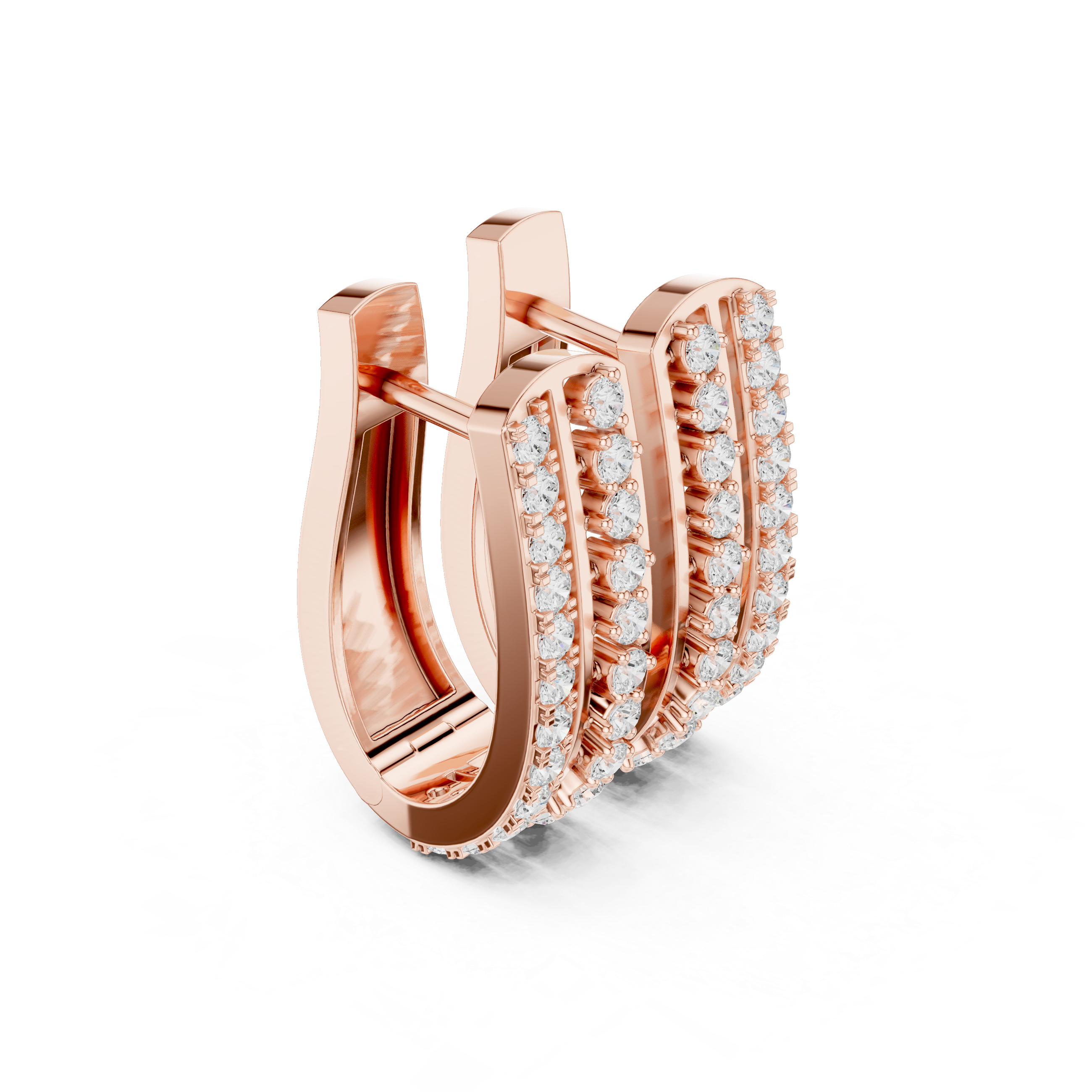 Infinite Glow Diamond Hoops