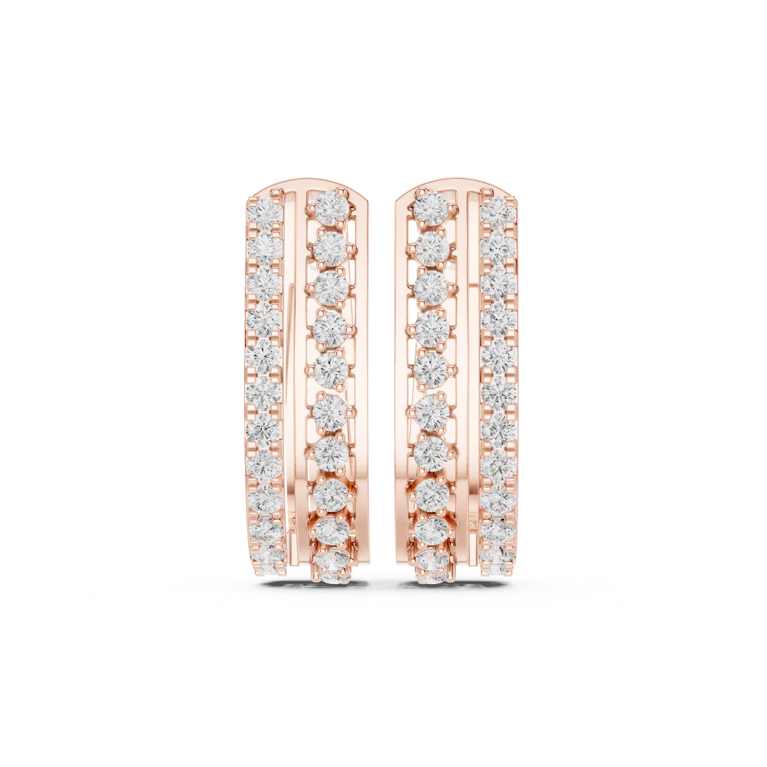 Infinite Glow Diamond Hoops