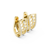 Vertical Diamond Accents and Diamond-Studded Edges