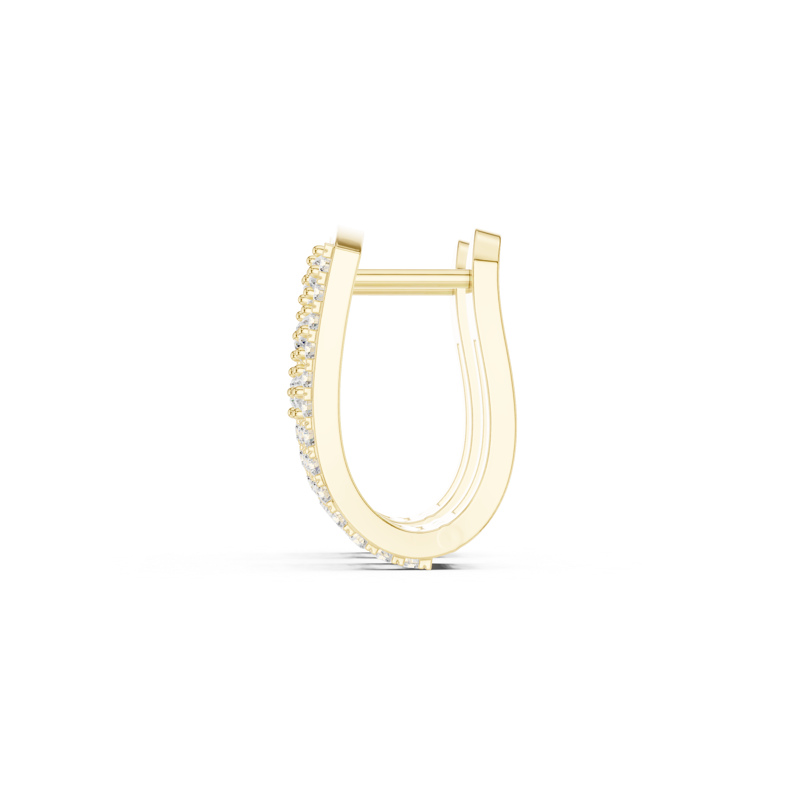 Vertical Diamond Accents and Diamond-Studded Edges