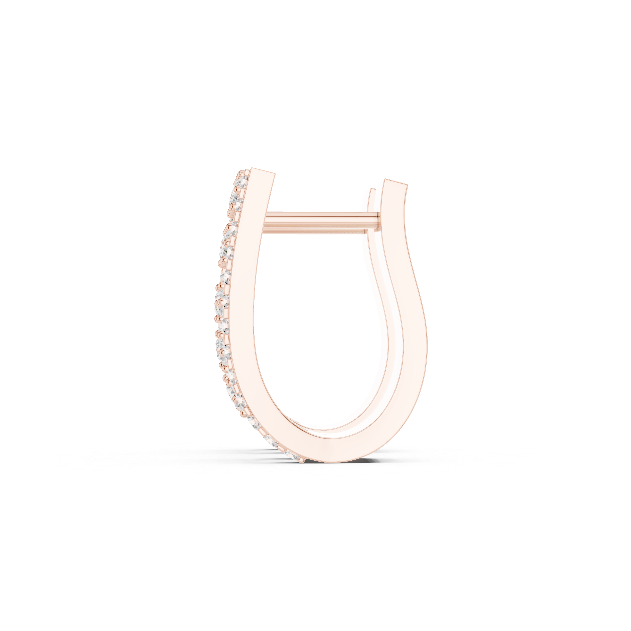 Sophisticated trapezoid-shaped earrings