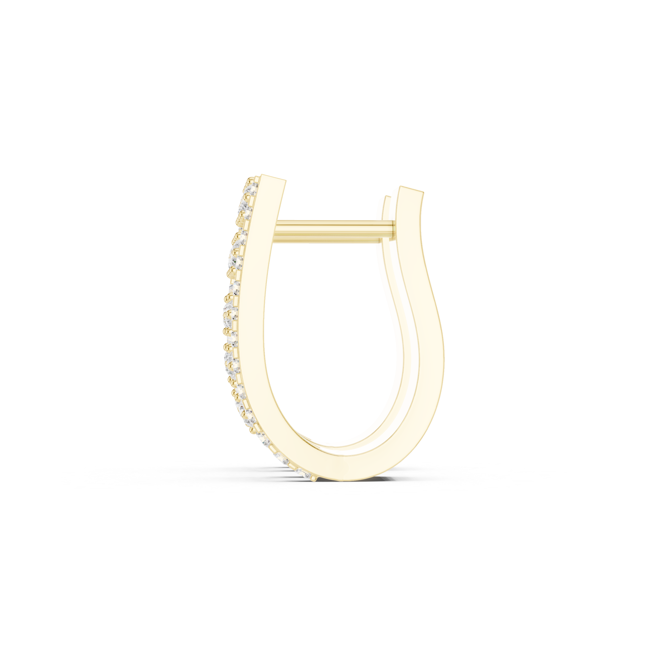 Sophisticated trapezoid-shaped earrings