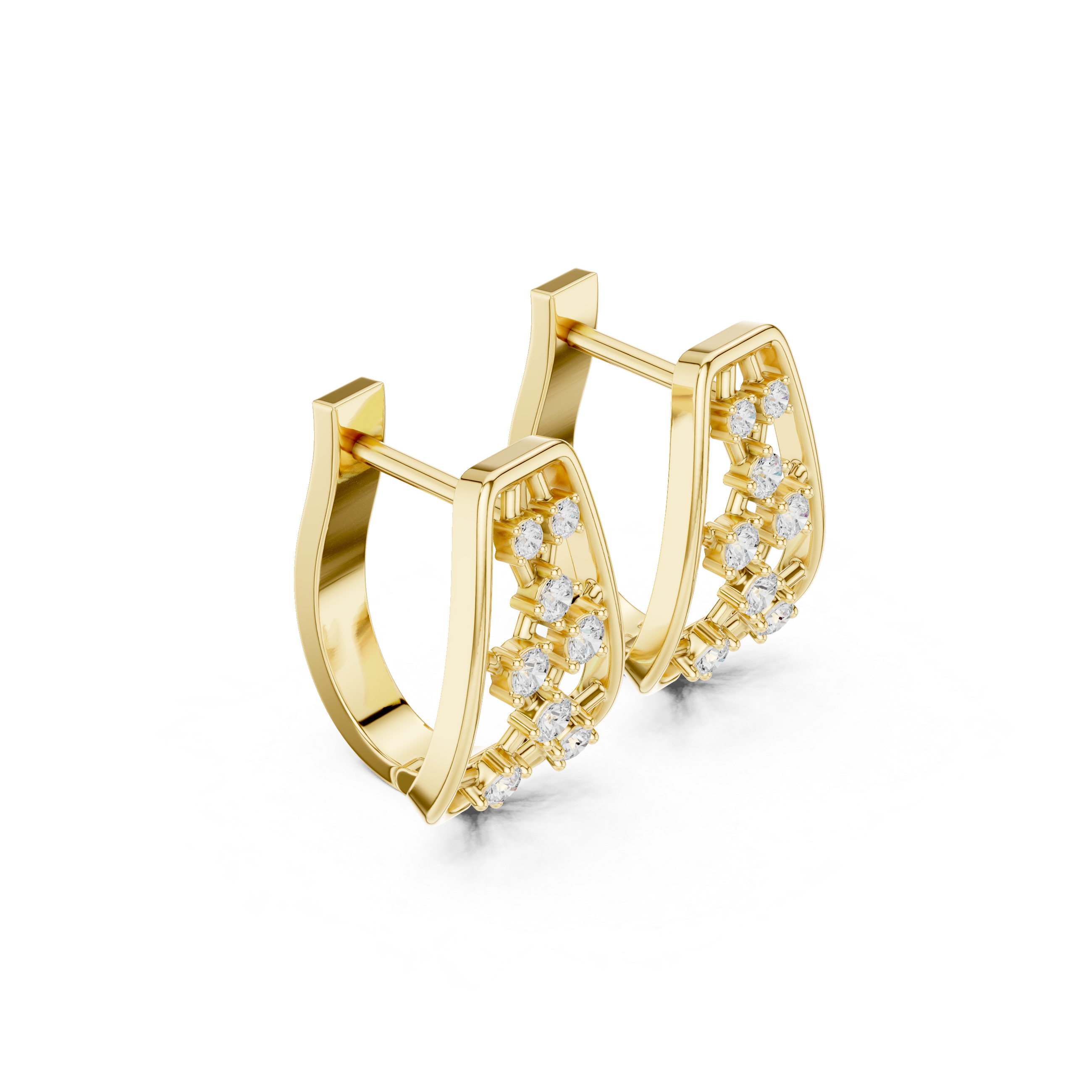 Intricate Diamond Floral Detailing