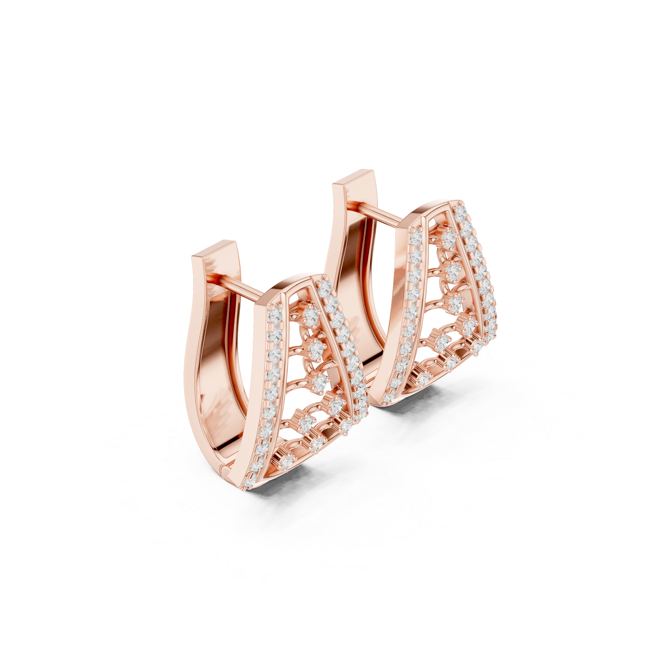 diamond-studded edges and scattered diamond clusters.