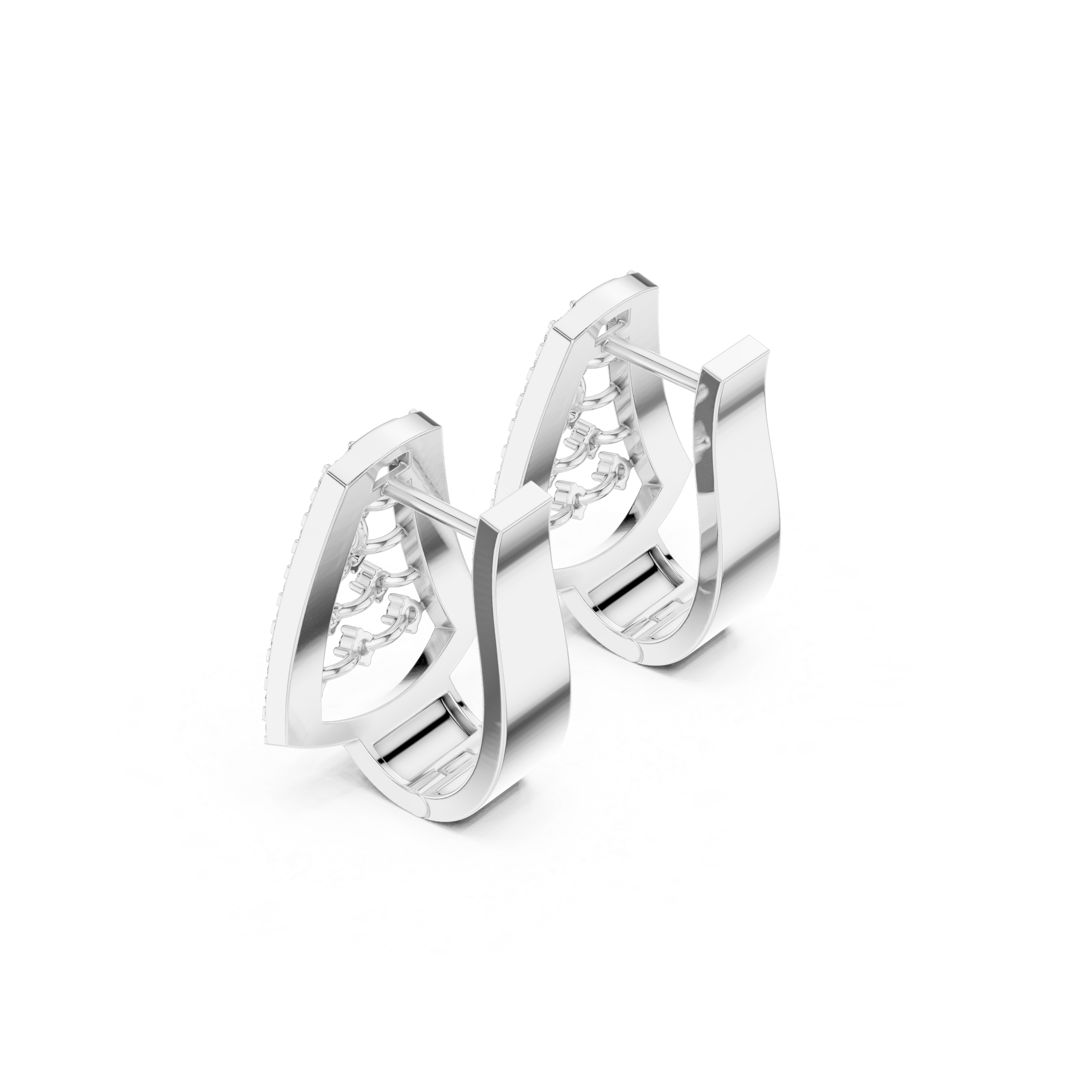 diamond-studded edges and scattered diamond clusters.