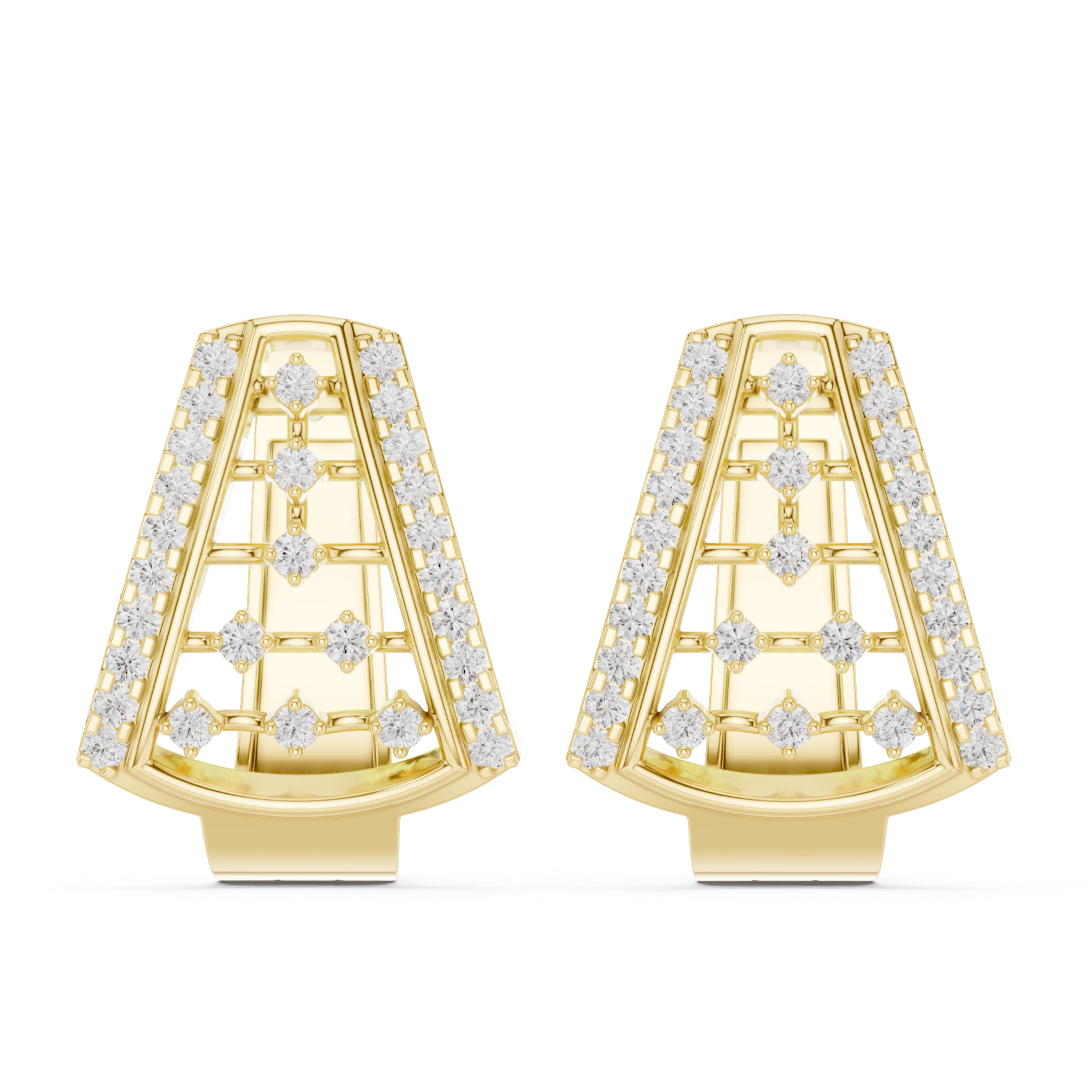 diamond-studded edges and scattered diamond clusters.