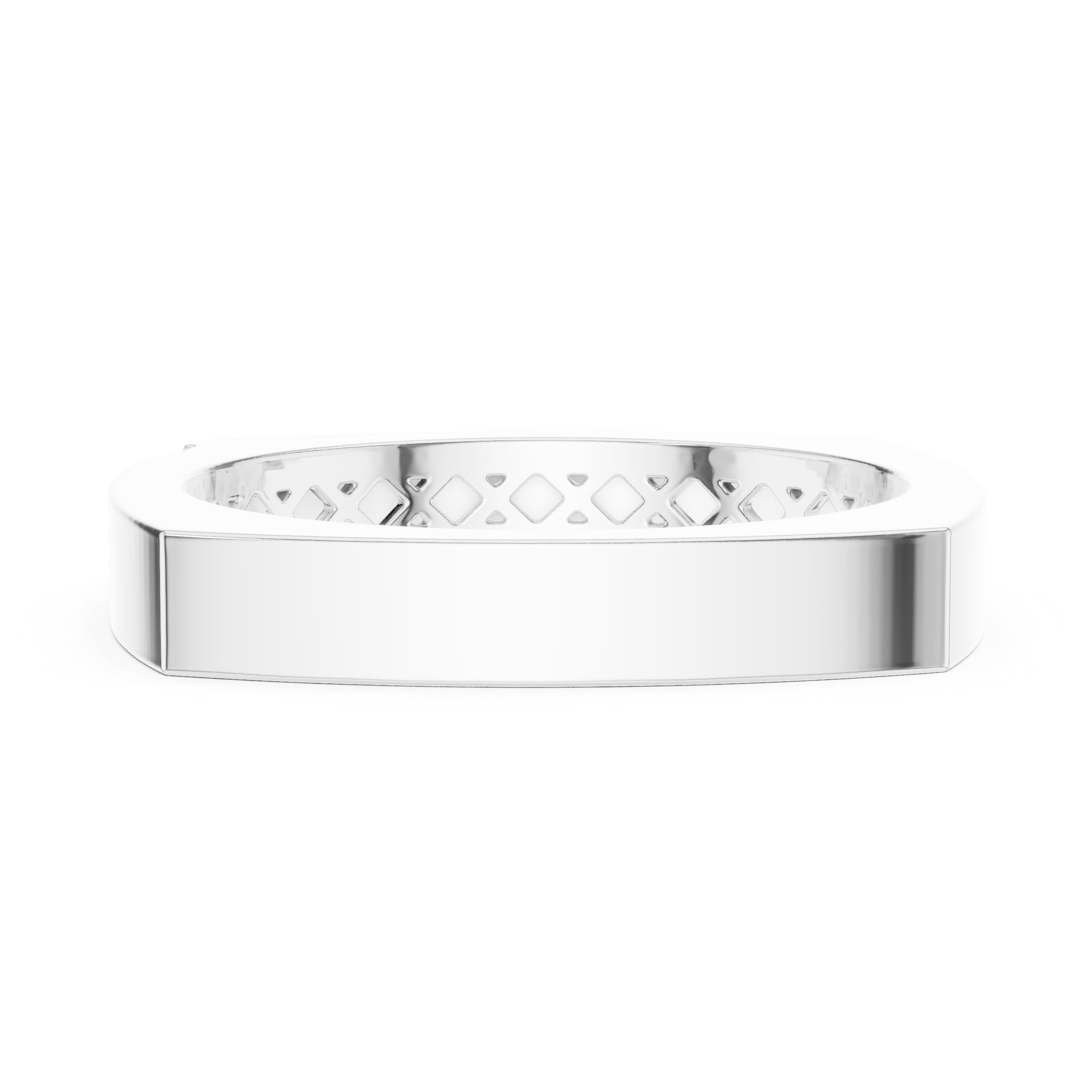 Minimalist Rose Gold Diamond Band Ring