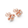 Pretty Rose Gold Floral Gems